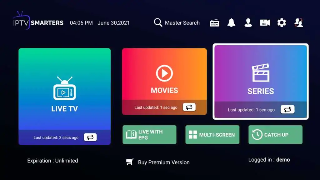 iptv smarters applications iptv